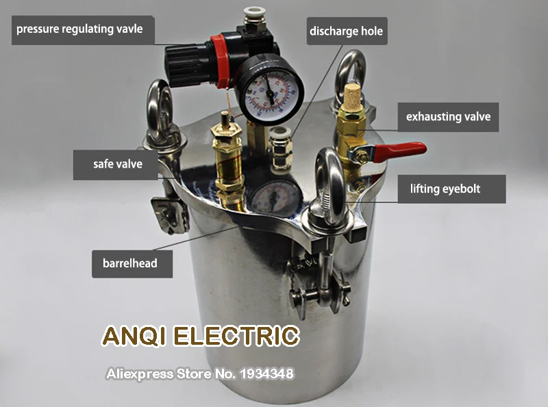 dispensing tank