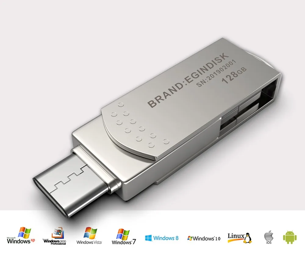 OTG USB флеш-накопитель для Android телефонов Usb 3,0 флеш-накопитель 128 ГБ type C Micro USB Stick 16 ГБ 32 ГБ 64 Гб флешки для устройства type-C