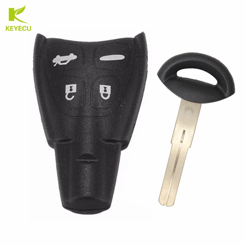 Saab 9-3 KEY FOB SAAB ORIGINAL FACTORY QUALITY WITH EMBLEM Remote Key shell