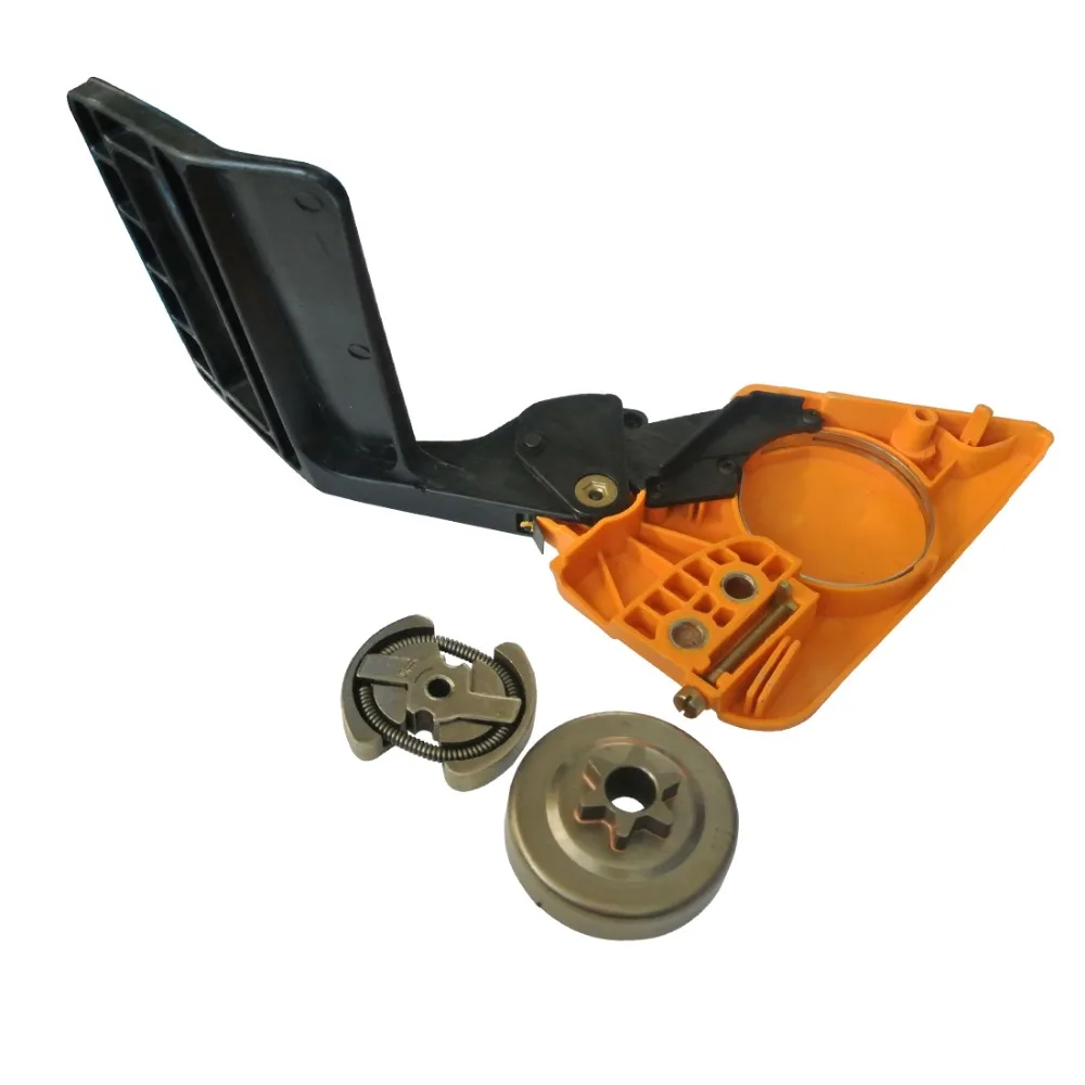 Clutch Brake Handle Clutch Cover Clutch 6Teeth 3/8" Clutch Drum Fit For