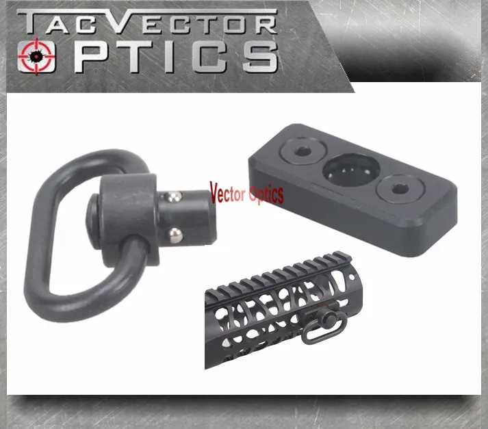 

KeyMod Tactical Sling Swivel Loop Push Button QD Mount For Key Mod Handguard Rail Attachment Adapter Accessories Free Shipping