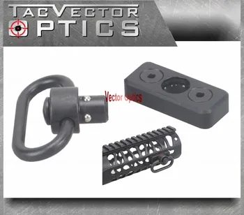 

KeyMod Tactical Sling Swivel Loop Push Button QD Mount For Key Mod Handguard Rail Attachment Adapter Accessories Free Shipping