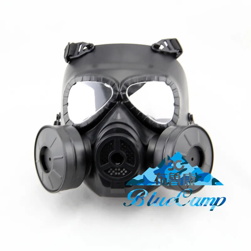 

WoSporT Tactical Skull V4 Avengers Cosplay Toxic Full Face M04 Military CS Wargame Airsoft Paintball Two Fan Safety Gas Mask