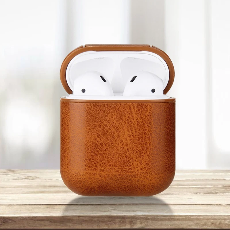 Чехол для наушников Apple Airpod аксессуары iPhone AirPods чехол ключей роскошный кожаный