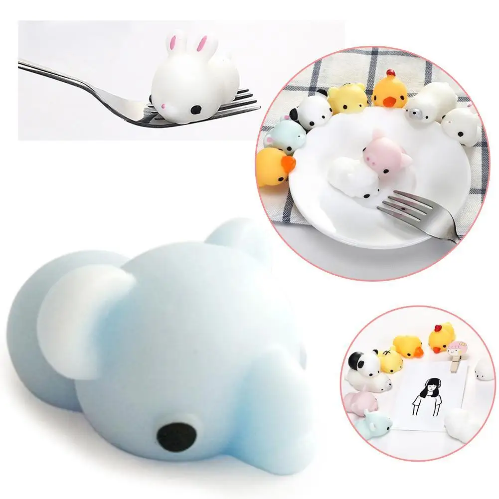 Сжимаемый животный Mochi Кот сжимаемые игрушки лечебное удовольствие для СДВГ