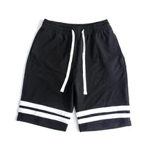 Для мужчин шорты 5XL Лето Для мужчин s шорты длиной до колена хлопок Повседневное мужской сращены письмо Homme уличной хип-хоп брендовая одежда