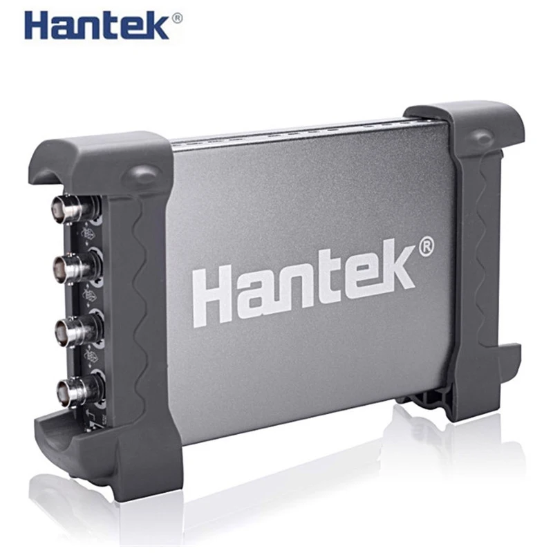 ПК USB осциллограф Hantek официальный 6254BC 4 канала 250 МГц 1GSa/s функция записи и воспроизведения сигнала Портативный Osciloscopio