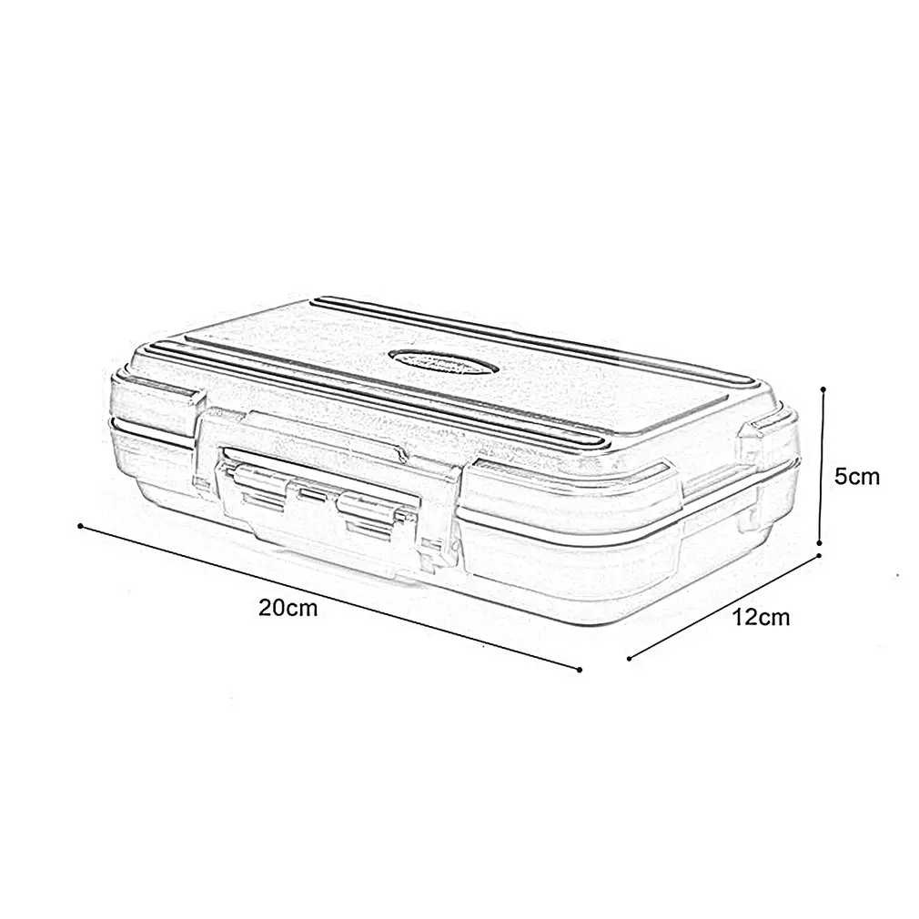 Водонепроницаемый ящик для рыболовных снастей крючки Вертлюги рыболовные стопоры для грузил разъемы блестящие приманки Чехол Набор аксессуаров для рыбалки