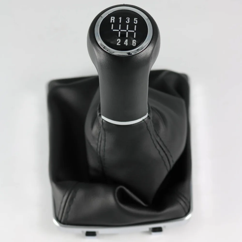 

For VAUXHALL OPEL ASTRA H (04-10) CORSA D(06-14) Car-styling New 6 Speed Automatic Car Gear Shift Knob Leather Boot