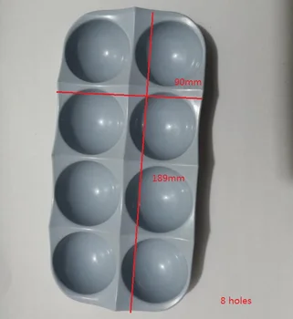 

189X90mm Refrigerator Parts 8-egg plastic cases holder for Haier Fridge