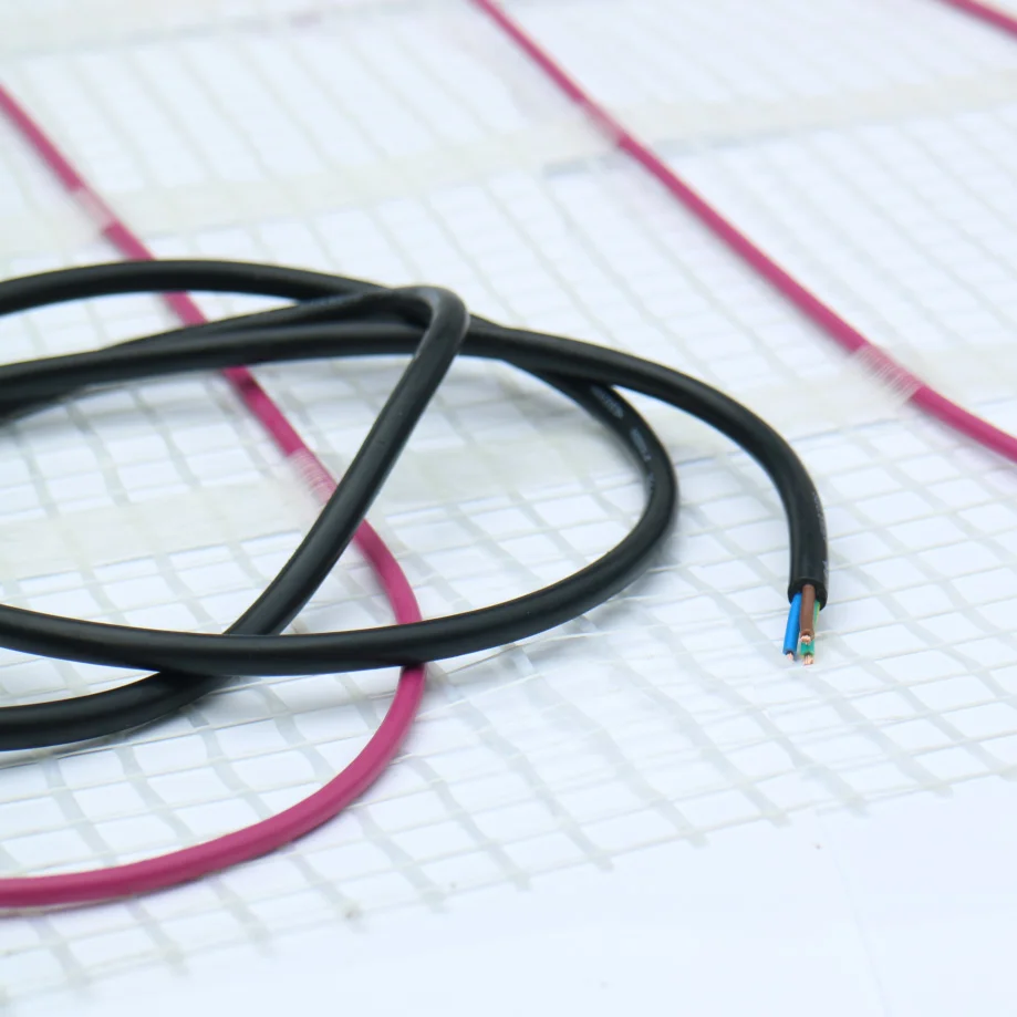 Alfombra de calefacción eléctrica de suelo de 140 W/m para sala de estar, sistema de calefacción por suelo radiante al por mayor Alfombra de calefacción eléctrica de suelo de 140 W/m para sala de estar, sistema de calefacción por suelo radiante al por mayor