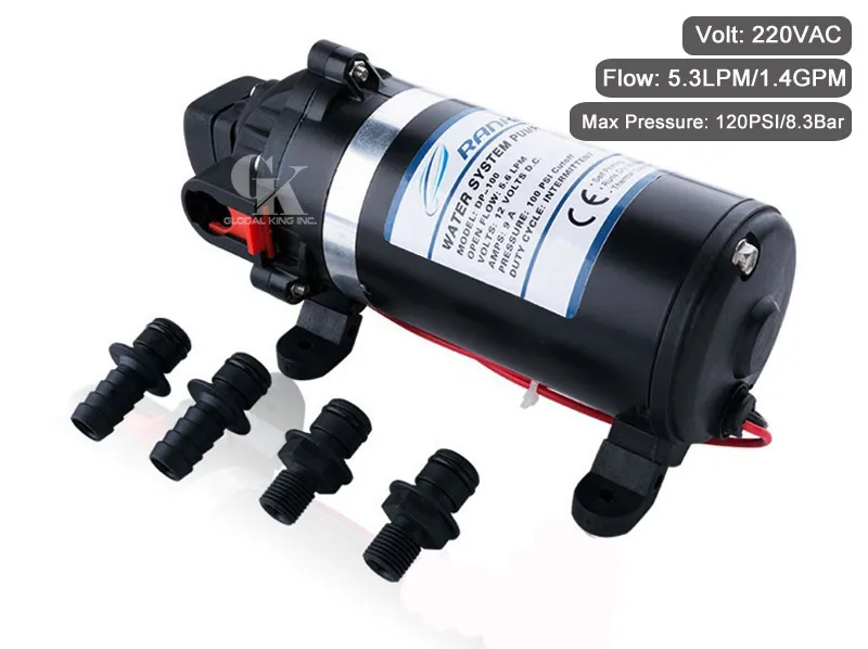 Buy 120PSI Self priming Water Pump 220V High Pressure