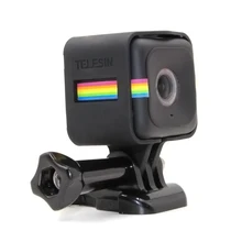 Housing Frame Protective Case Tripod Mount with Adapter for Polaroid Cube+/ Cube Action Camera Accessory Housing Frame Protective Case Tripod Mount with Adapter for Polaroid Cube+/ Cube Action Camera Accessory