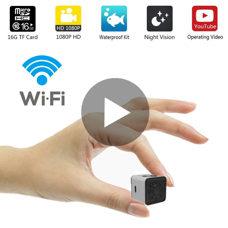 SQ13 SQ 13 wi fi онлайн маленькая секретная микро мини камера для видео IP WiFi HD ночного