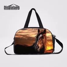 Dispalang Новая Дизайнерская Дорожная сумка с ремнем через плечо сумка Crazy Horse с узором багажная сумка+ независимая сумка на выходные