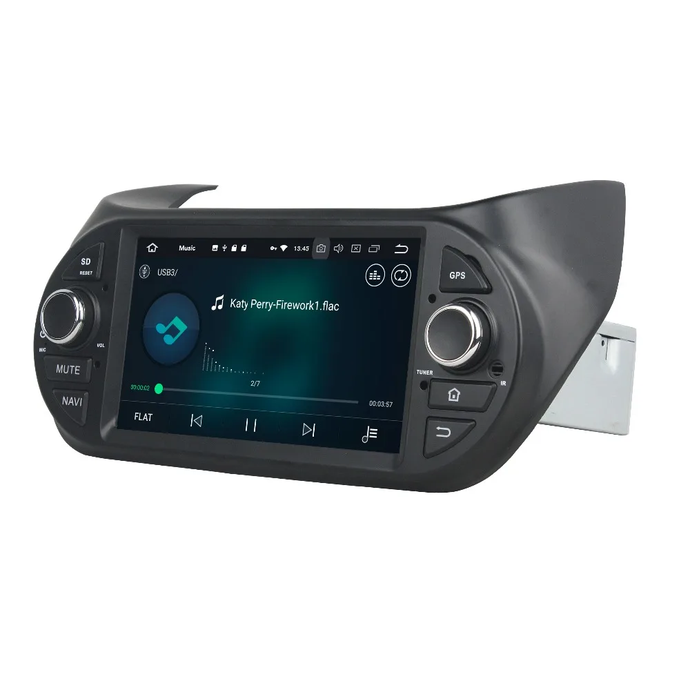 Cheap OTOJETA Android 8.0 car DVD octa Core 4GB RAM 32GB rom multimedia player for Fiat Fiorino Citroen Nemo Peugeot Bipper 2008-2015 1