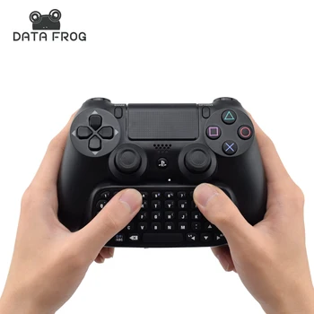 

Data Frog Portable Mini Bluetooth Keyboard For Sony Playstation 4 Controller Wireless Gaming Accessories Message Keyboards