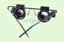 ABS 20X Binocular Eye Loupe Magnifier Glass Magnifying Glasses+LED ILLUMINATED More Accurate Repair Precision Instruments Clock