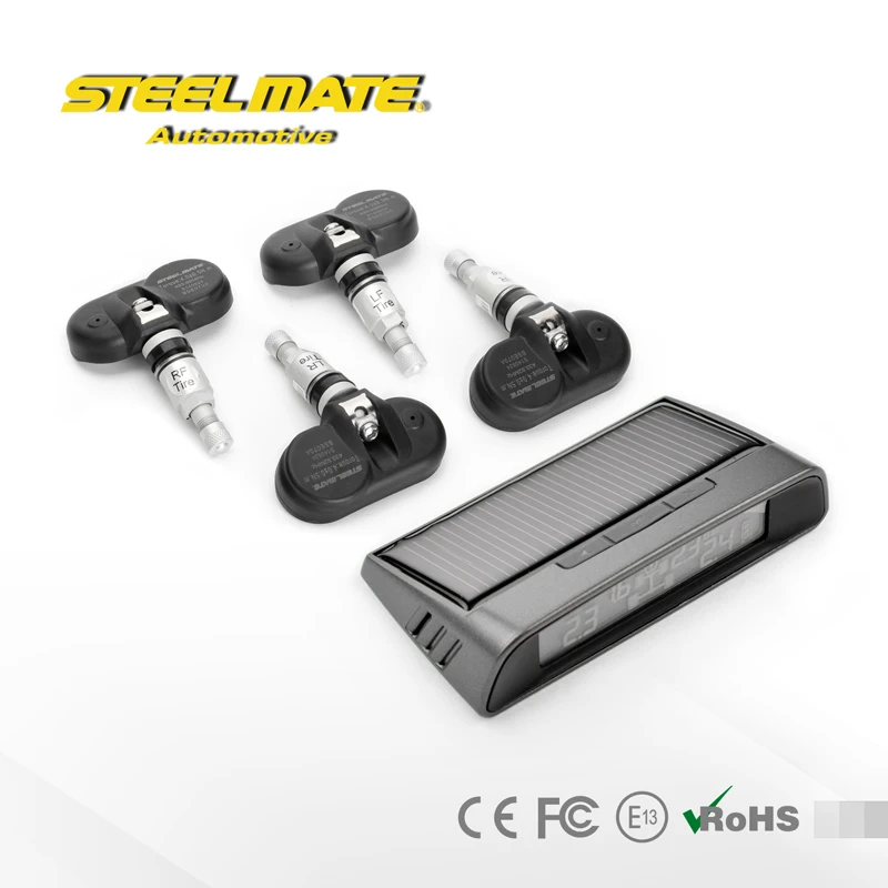 Steelmate DIY TP S1I Small Solar Energy Tire Pressure Monitoring System