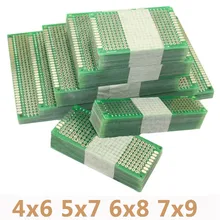 4pcs/lot 4×6 5×7 6×8 7×9 Double Side Prototype PCB Universal Printed Circuit Board Protoboard For Arduino