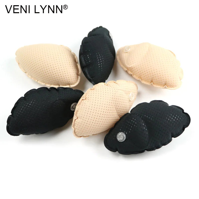 VENI LYNN 4 см толстые регулируемые надувные воздушные прокладки съемные вставки бюстгальтера пуш-ап вкладыши приподнимающие грудь надутые прокладки для бикини