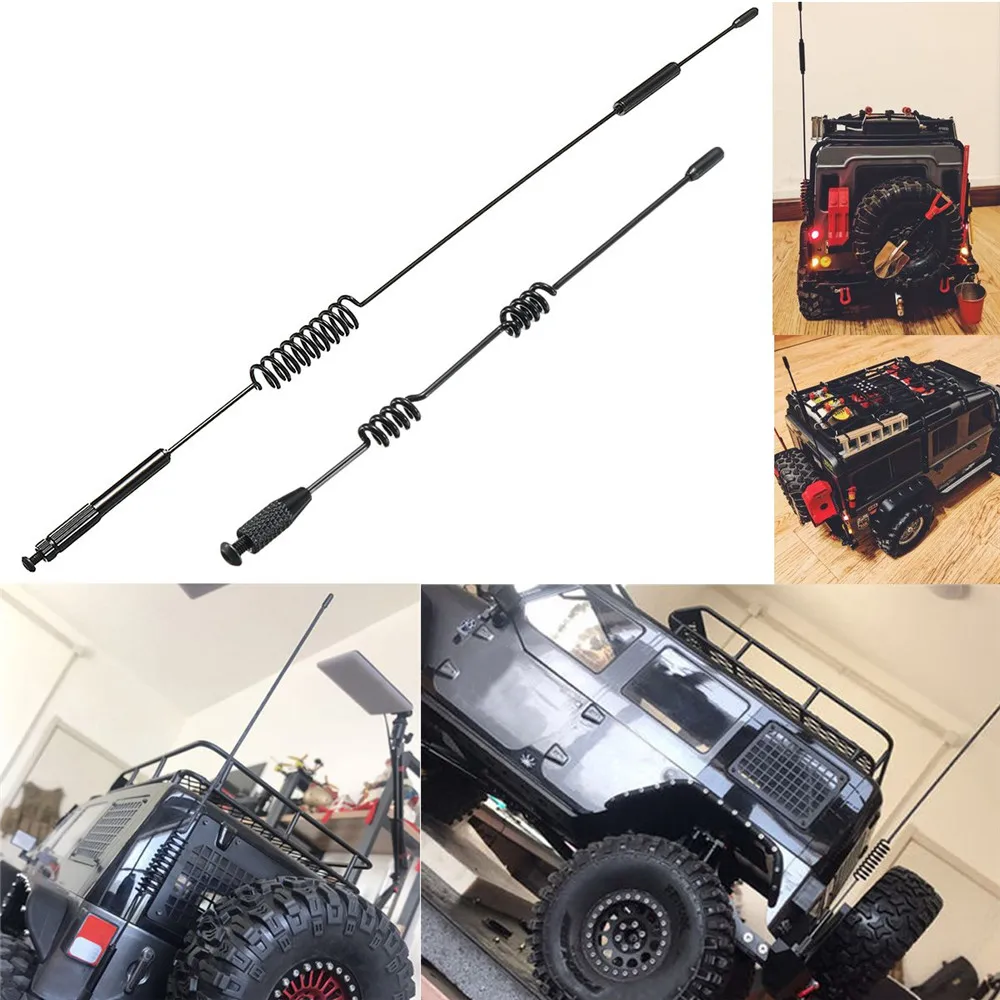 

2PCS 15/29cm Antenna Decoration for TRAXXAS 82056 Crawler 1/10 RC Crawler Car Traxxas TRX-4 TRX4 Axial SCX10 D90 D110