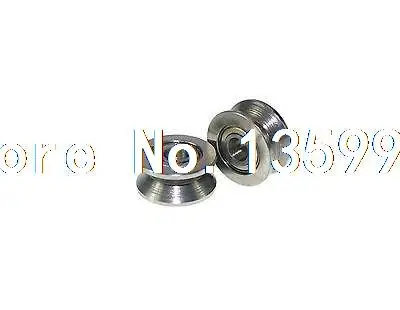 

(1) 624VV 4mm V Groove Guide Pulley Sealed Rail Ball Bearing 4x13x6mm 4*13*6