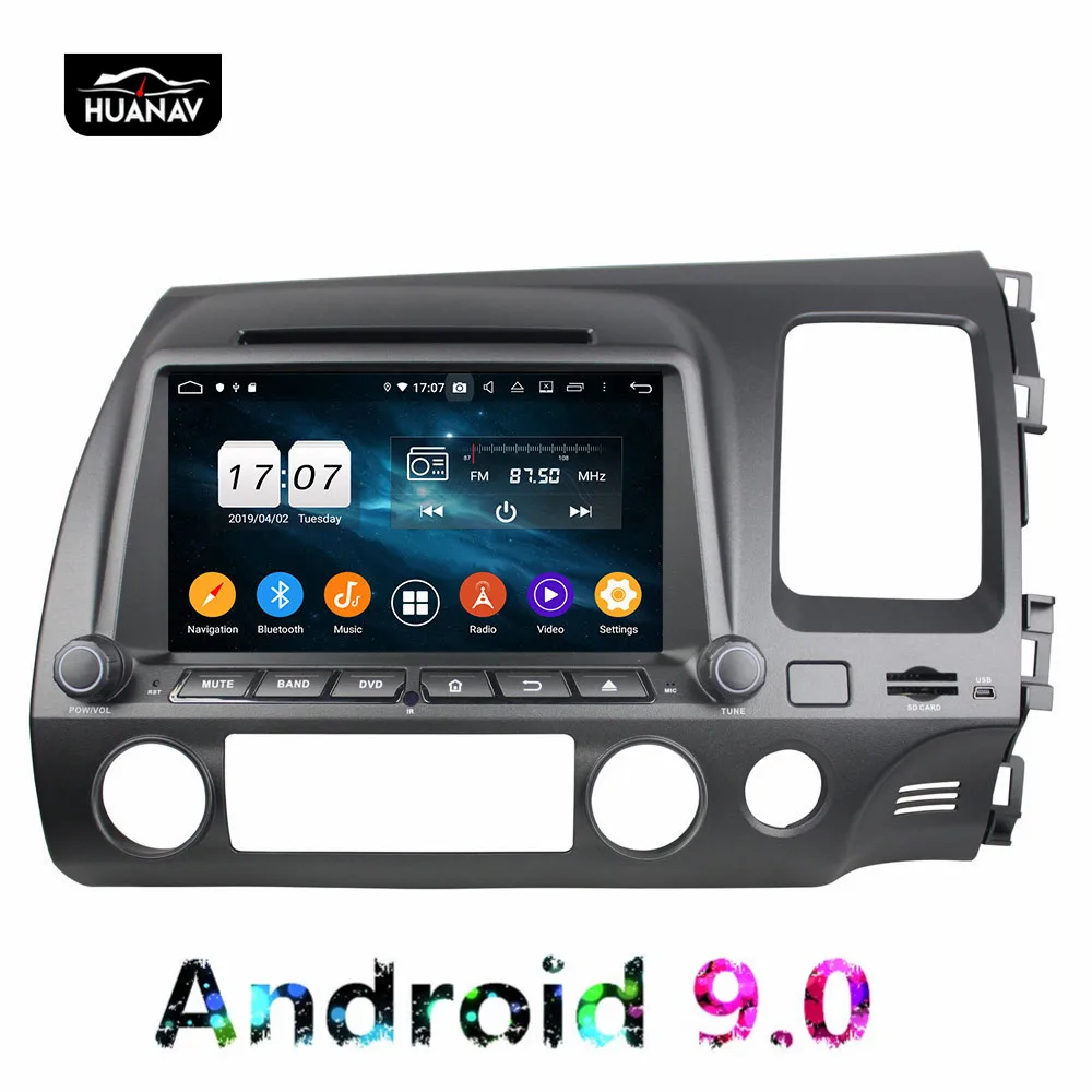 Sale DSP Android 9.0 Car DVD Player GPS navigation For Honda Civic 2006-2012 Right Hand Driving radio player Auto multimidia stereo 4 Sale DSP Android 9.0 Car DVD Player GPS navigation For Honda Civic 2006-2012 Right Hand Driving radio player Auto multimidia stereo 4