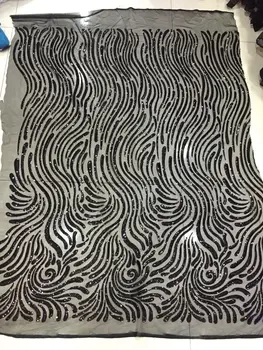 

SYJ-12143 graceful african sequins fabric High quality water soluble lace/fashion french lace/african net lace fabric