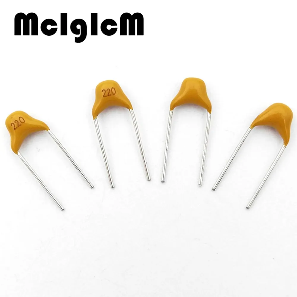 McIgIcM 200pcs 50V monolithic ceramic capacitor multi-layer ceramic capacitor p=5.08mm 22nF 33nF 47nF 100nF 150nF 220nF 330nF