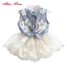 Г. Новые повседневные комплекты для детей синяя футболка с цветами+ белые штаны с поясом из искусственной кожи, комплекты одежды для девочек детский летний костюм