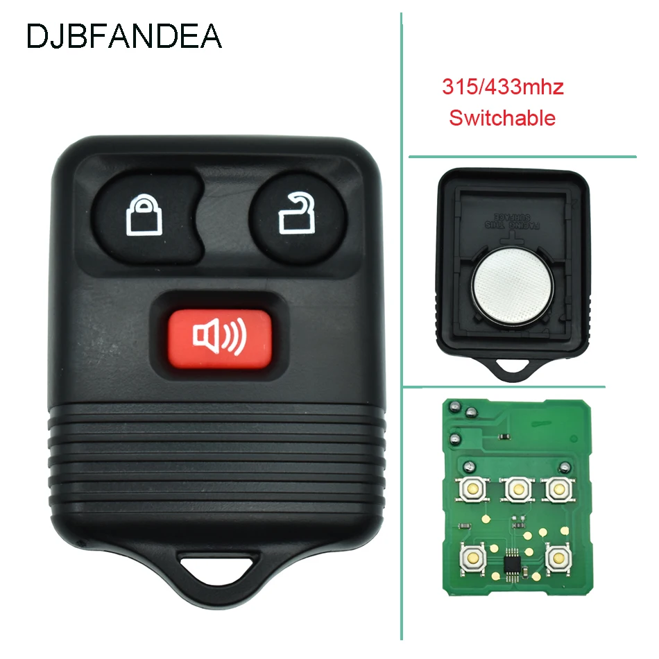 

DJBFANDEA Car Remote Key For Ford 2001 2002 2003 2004 2005 2006 2007 Escape F 150 Explorer CWTWB1U345