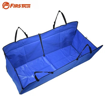 

Environmental Oxford Dog Car Back Seat Cover Pet Zipper Closure Hammock Mat Dogs Travel Bed With Seat belt (Black Red Gray)