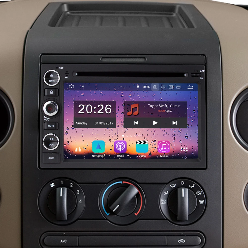 Perfect 4G Android 8.0 Octa Core 4GB RAM Car DVD Player For Ford Explorer Fusion Mustang Focus Edge Expedition Escape F150 Car Radio GPS 5 Perfect 4G Android 8.0 Octa Core 4GB RAM Car DVD Player For Ford Explorer Fusion Mustang Focus Edge Expedition Escape F150 Car Radio GPS 5