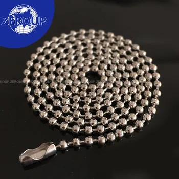 

60cm Silver Color,bronze,gun black,KC gold cord Plated Ball Beads Chain Necklace Bead Connector For Jewelry Findings 5pcs/lot