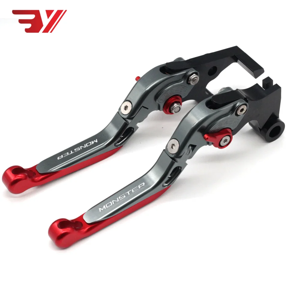 

Motorcycle Accessories Folding Extendable CNC Brake Clutch Lever For Ducati Monster ST2 M 400 600 620 750 919 796 696 M600 ST2