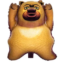 23 дюйма медведь герой гелий вечерние Свадебные День рождения фольги Воздушные шары мультфильм Festa Aniversario boda bolas Прямая