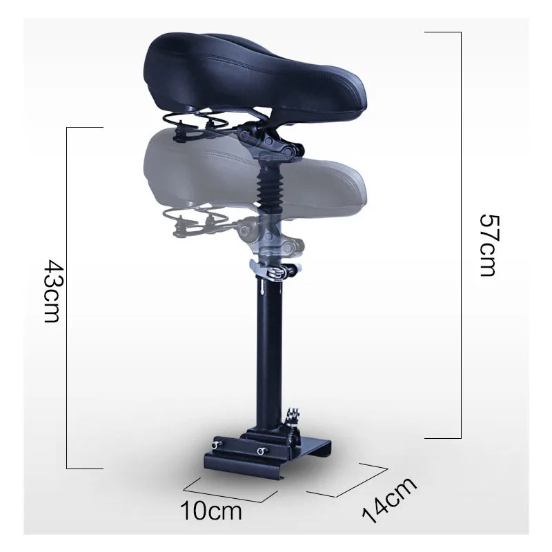 Дизайн седло для скутера сиденье Седло Электрический скутер регулируемое сиденье с амортизацией для Xiaomi M365 - Цвет: 2