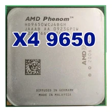 Официальный Оригинальный ПРОЦЕССОР AMD Phenom X4 9650 процессор 2.3 Г Socket AM2 AM2 +/940 Pin/Dual-CORE/2 МБ L2 Кэш