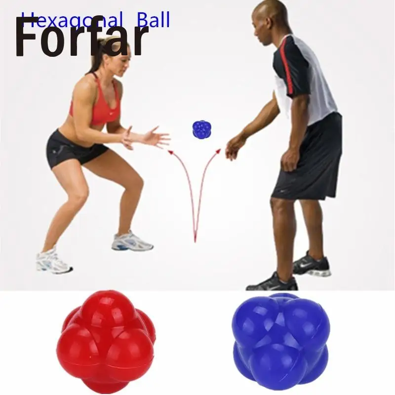 Health Reaction Balls Agility Reflex Training Exercise Color Random