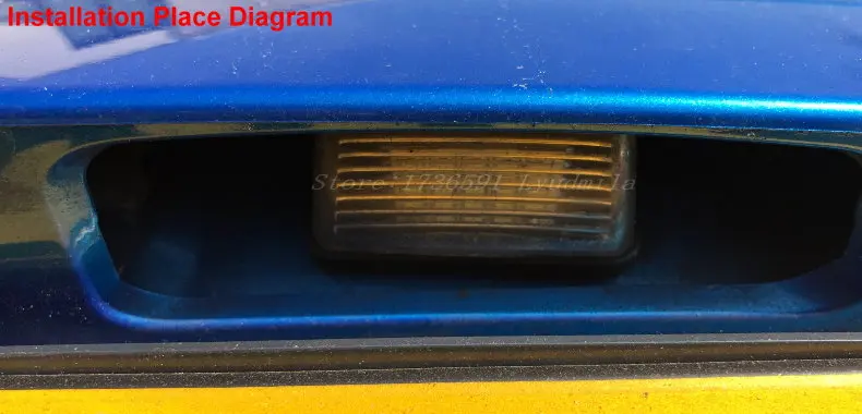Для peugeot 206 207 307 407 для Citroen DS4 автомобильная парковочная камера заднего вида/HD CCD камера заднего вида ночного видения