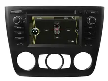 For E81/82/87/88 1 series 2004-2012 MTK ARM 11 project with 800 MHz frequency processor Car radio gps with optional TMC/TV