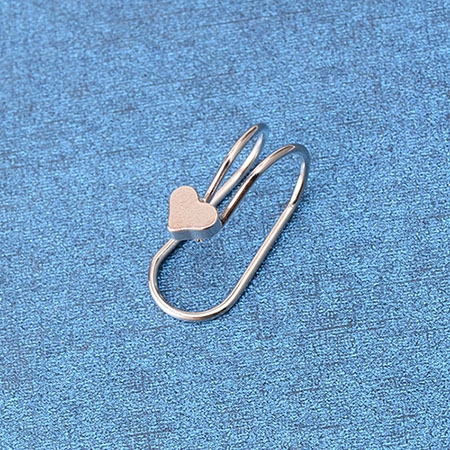 1Pc Silver Color /Golden Ear Cuff Earrings Women Star Heart Charming Hot Sale Without Non Piercing Cartilage Ear Clip
