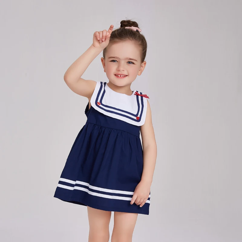 2017 Summer brand Girl Dresses toddler Child Sleeveless Dresses for