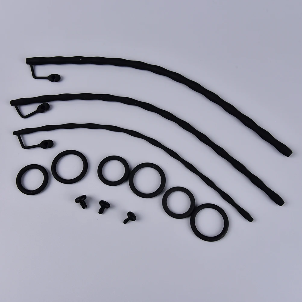 

2019 New Black Urethral Dilators Catheters Urethra Training Plug Toys for Men Silicone Sounds