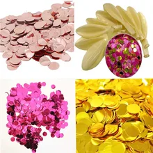 Shiny Eye 30G Wedding Party Rose Gold Round Sequins Throw Confetti Aluminum Transparent Wave Ball Decoration Balloon Accessories Shiny Eye 30G Wedding Party Rose Gold Round Sequins Throw Confetti Aluminum Transparent Wave Ball Decoration Balloon Accessories
