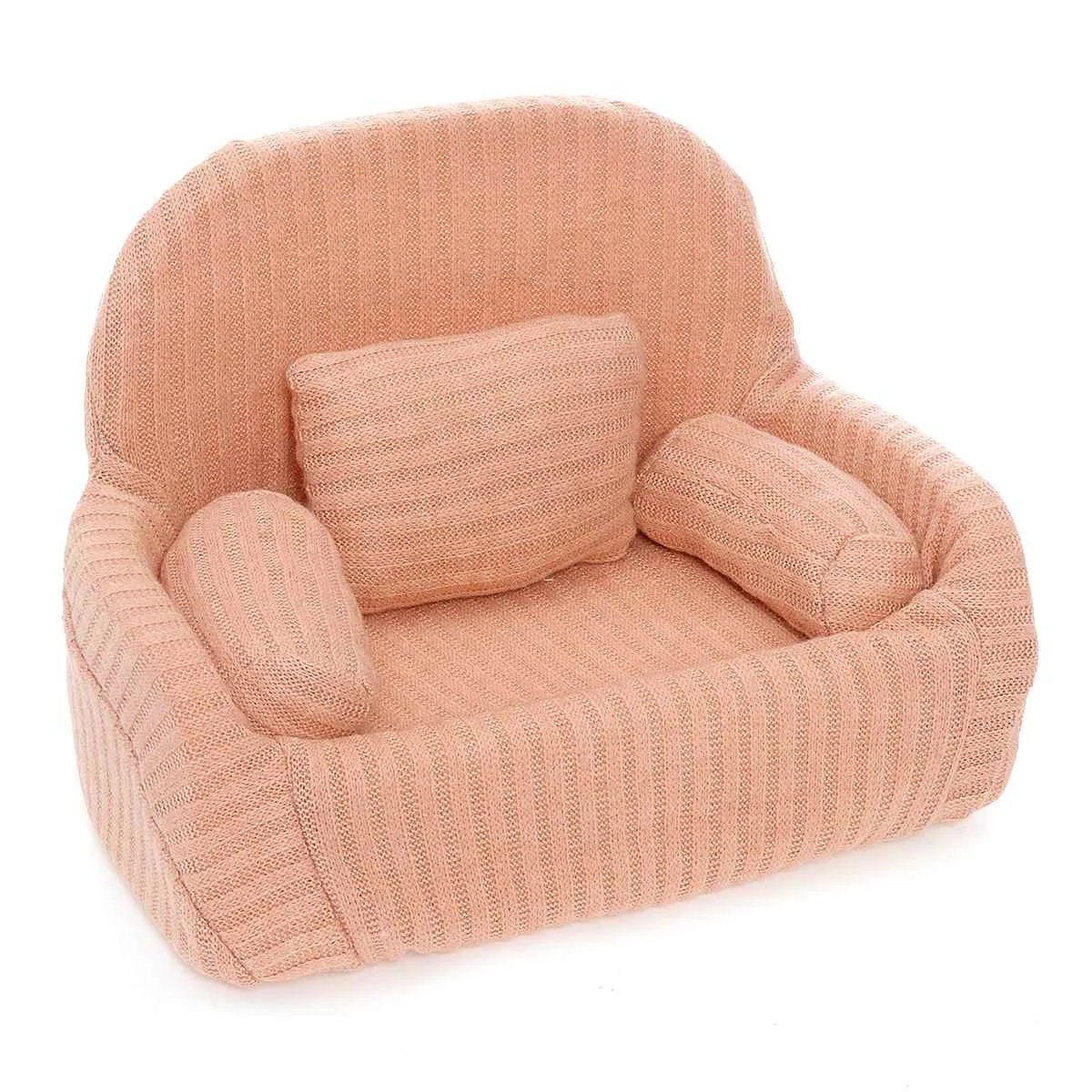 Реквизит для фотосъемки новорожденных, набор мини-подушек для дивана, украшения стула, аксессуары для детской фотосъемки, студийный реквизит для фотосъемки младенцев - Цвет: Оранжевый