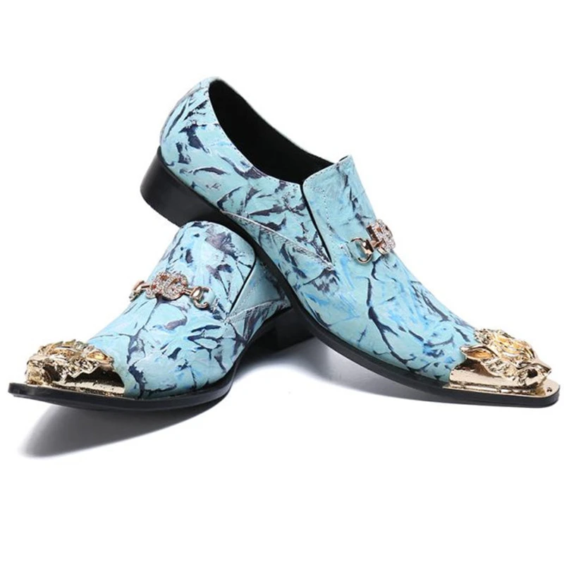 light blue mens dress shoes