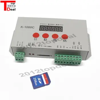

K-1000C updated WS2812B APA102C SK6812 WS2811 WS2801 Led strip 2048 pixels