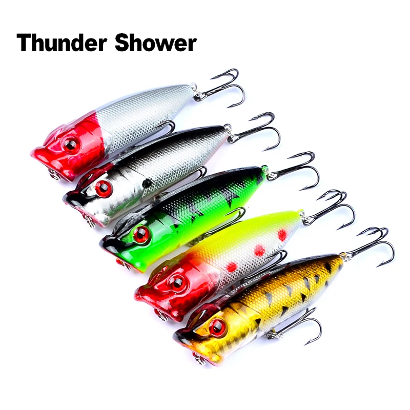 ThunderShower 5 шт./лот встроенный в транспортное средство приманки видов цветов